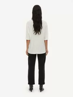 By Malene Birger T-shirt Cevina Whisper White -By Malene Birger Affär 61654184 60510005 08b 3