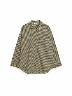 By Malene Birger Skjorta Derris Beige/svart