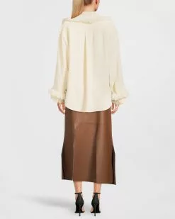 By Malene Birger Skjorta Lyona Off White -By Malene Birger Affär 61654184 60530003 03z 4