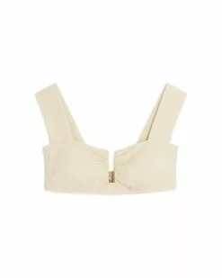 By Malene Birger Bikini Topp Belira Offwhite