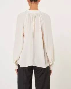 By Malene Birger Silkesblus Rosanda Vit -By Malene Birger Affär product image 164377 010 003