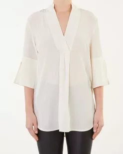 By Malene Birger Silkesblus Flayia Vit