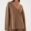 By Malene Birger Tröja Wool Dipoma Tan -By Malene Birger Affär product image 166632 415 001