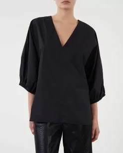By Malene Birger Blus Shirt Piamontes Svart