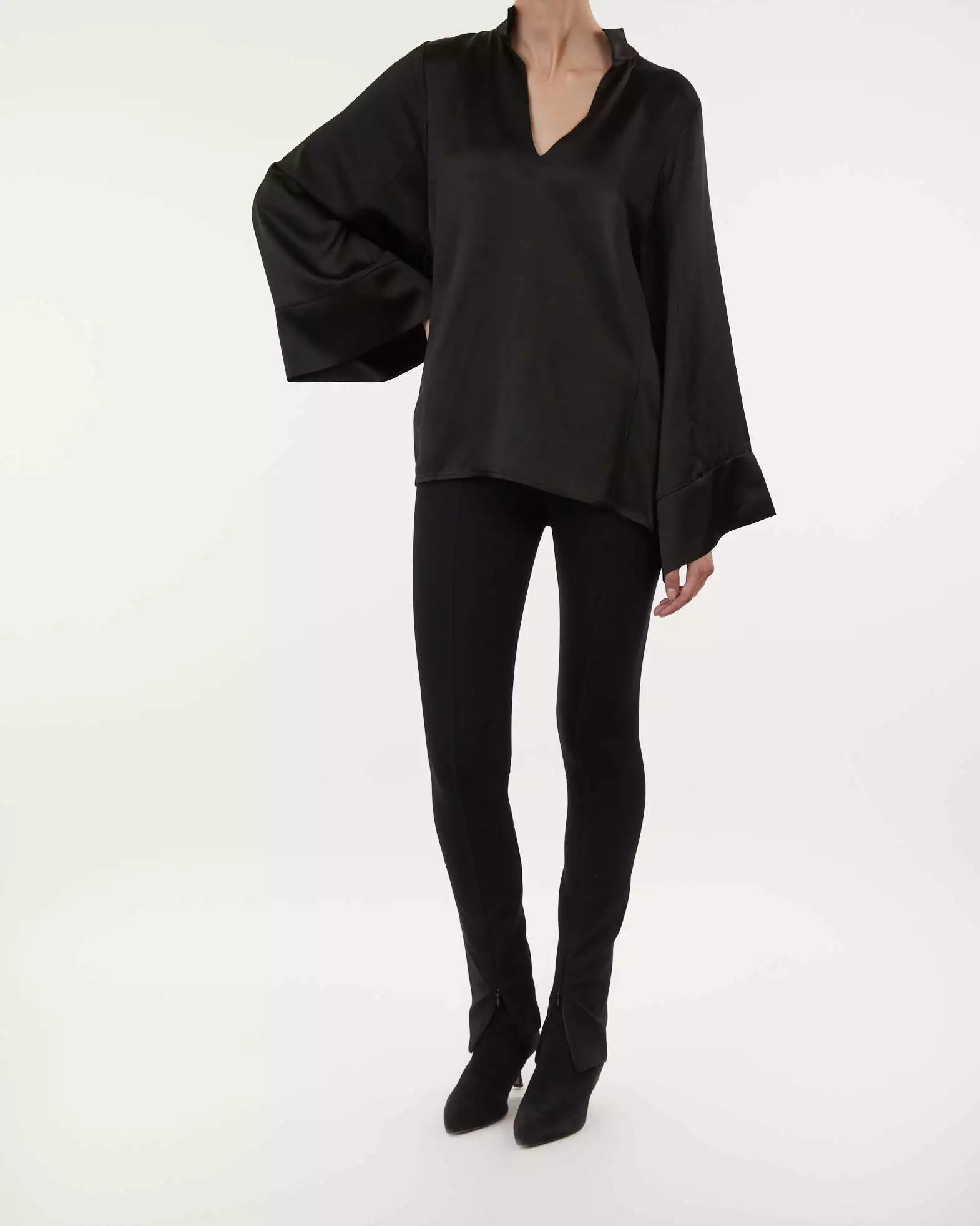 By Malene Birger Blus Lomaria Svart 5 By Malene Birger Blus Lomaria Svart - Bild 3