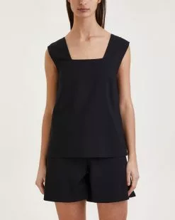 By Malene Birger Topp Falda Svart