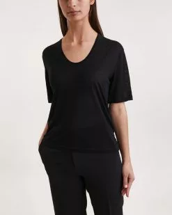 By Malene Birger T-Shirt Amaringa Svart -By Malene Birger Affär product image 170704 000 001