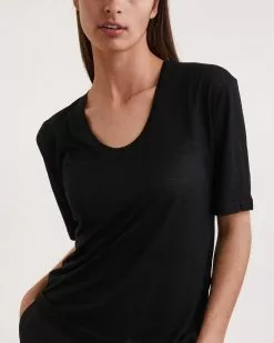 By Malene Birger T-Shirt Amaringa Svart -By Malene Birger Affär product image 170704 000 004
