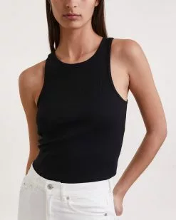 By Malene Birger Topp Amani Tank Svart -By Malene Birger Affär product image 170705 000 004