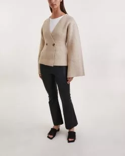 By Malene Birger Topp Amani Tank Vit -By Malene Birger Affär product image 170705 010 003