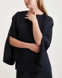 By Malene Birger Blus Calias Svart -By Malene Birger Affär product image 170723 000 004